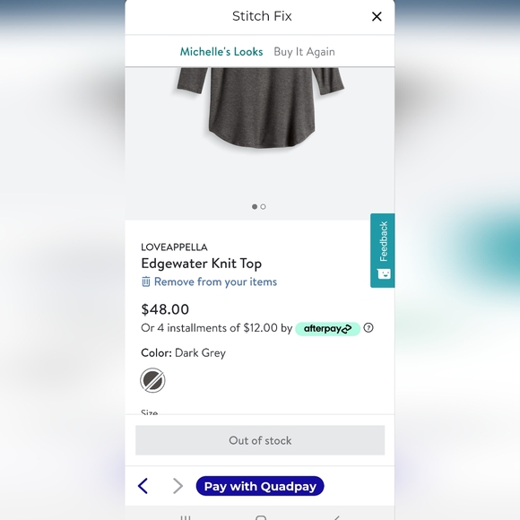 Loveappella Edgewater Knit Top - Picture 8 of 8